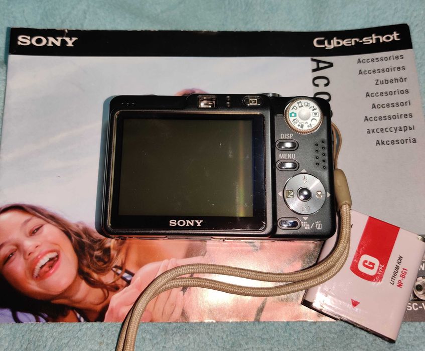 Фотоапарат SONY DSC W55 мильниця раритер