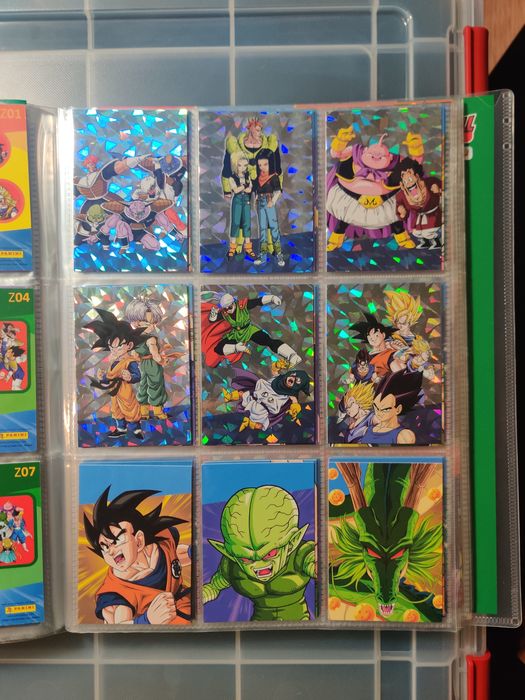 Coleção de cartas completa Dragon Ball Universal