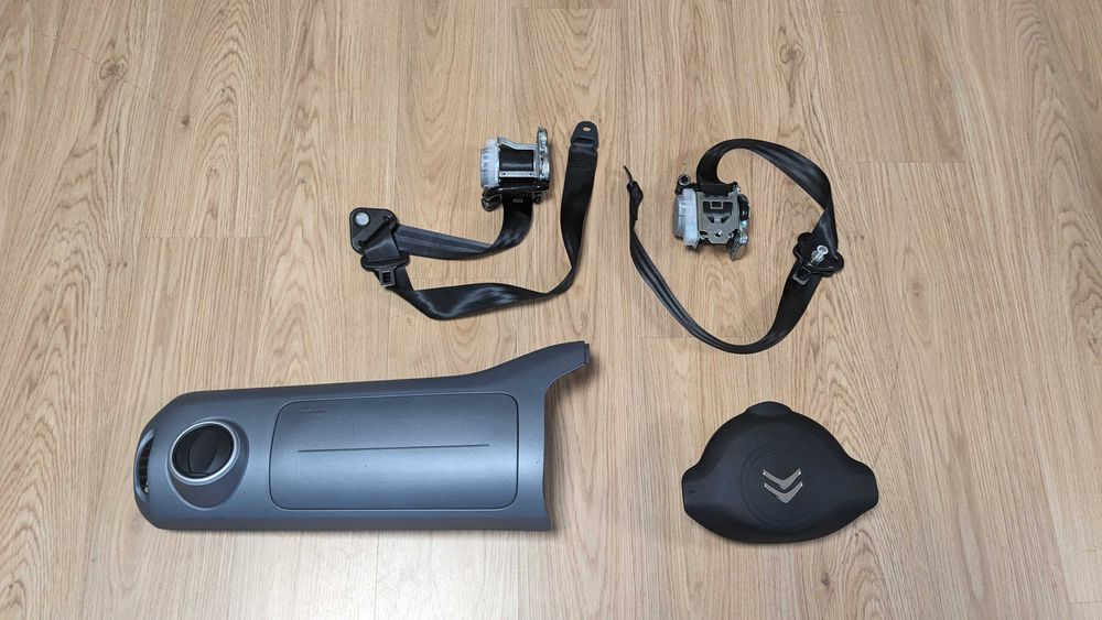 Airbag volante, cintos e tampa tablier Peugeot Partner 2010/2019