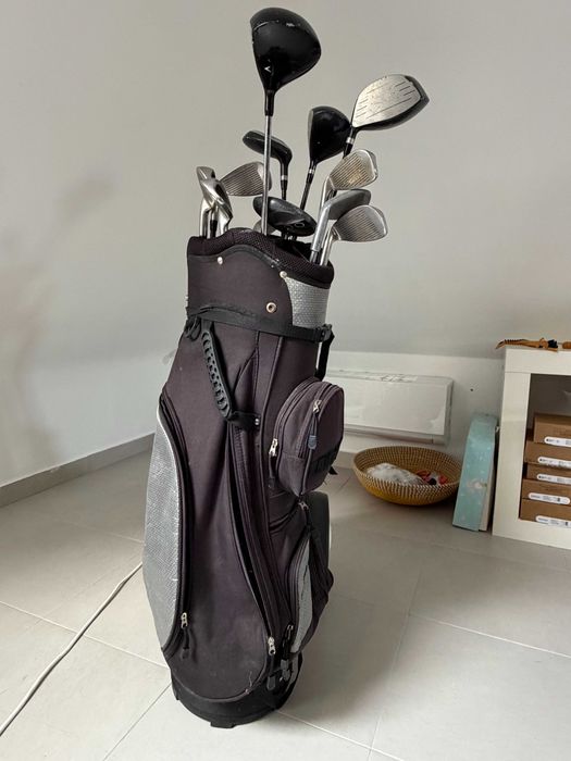 Conjuntos de Tacos de Golfe Completos – Jaxx, Young Gun e Golf Champion + Carrinho