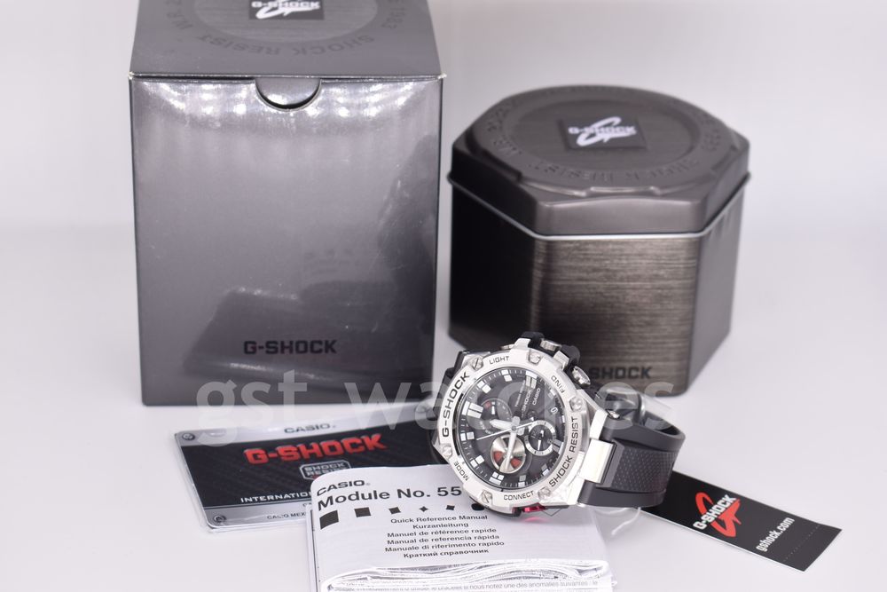 Casio G-Shock GST-B100-1A NEW ORIGINAL | Bluetooth | Tough Solar