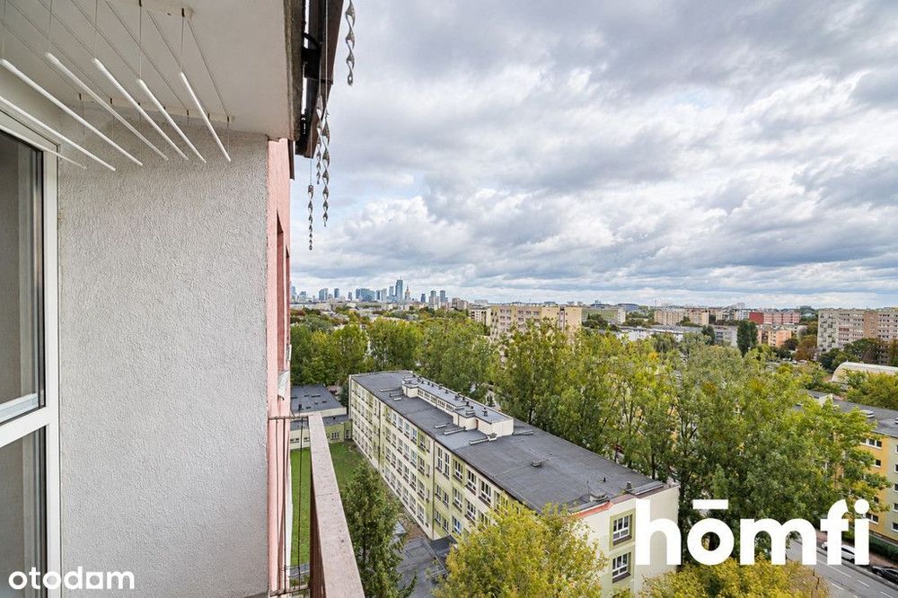Ochota | 2 pokoje | balkon | panorama Warszawy