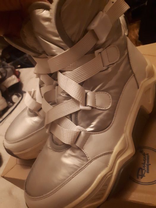 Дешево! Чоботи на карабінах 24 см устілка 37 розмір напівчеревики