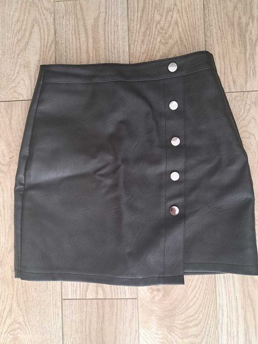Czarna spódnica skóra MEDICINE XS