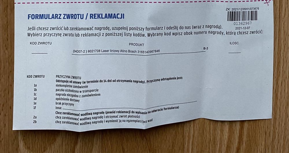 Prezent! Bosch Atino laser liniowy. Taśma miernicza.