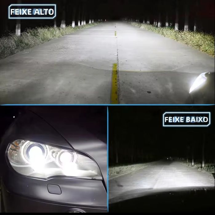Lâmpadas LED H4 (NOVAS)