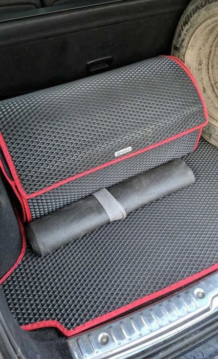 Коврик в багажник Skoda Fabia Octavia Golf Passat Peugeot KIA + ЛОГО