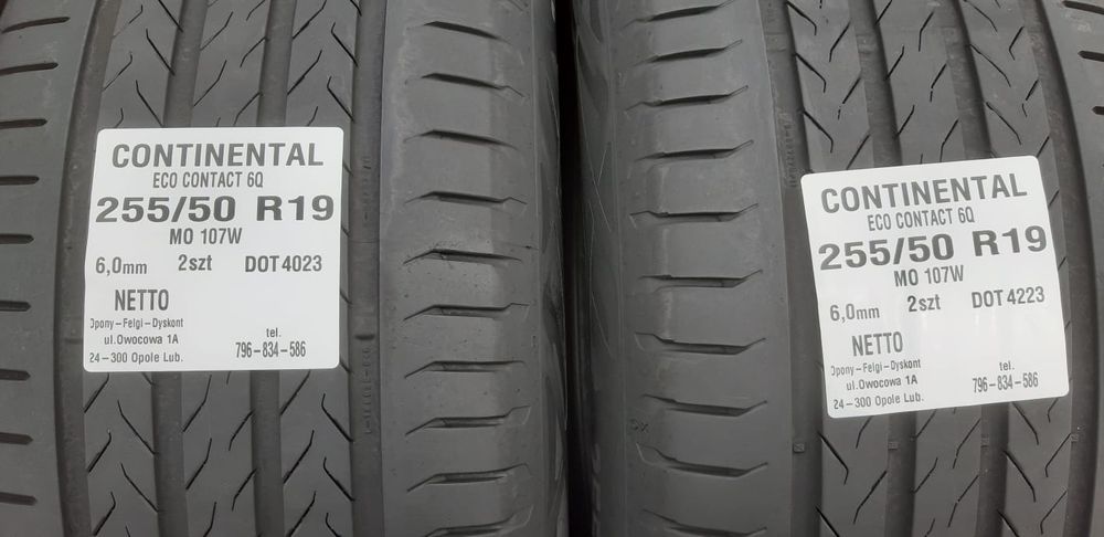 Opony Continental 235/55 255/50 R19