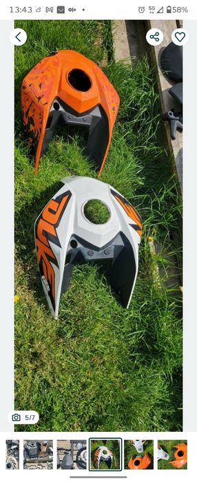 Części KTM Duke Derbi 125