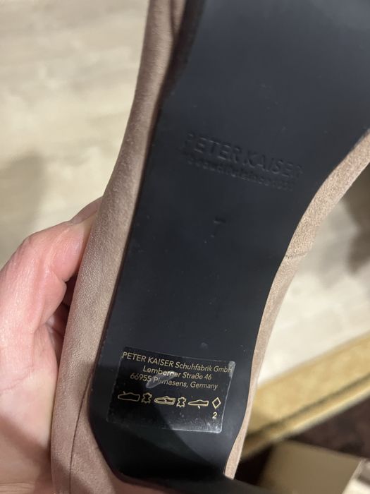 Туфлі замшеві нові, 40 розмір