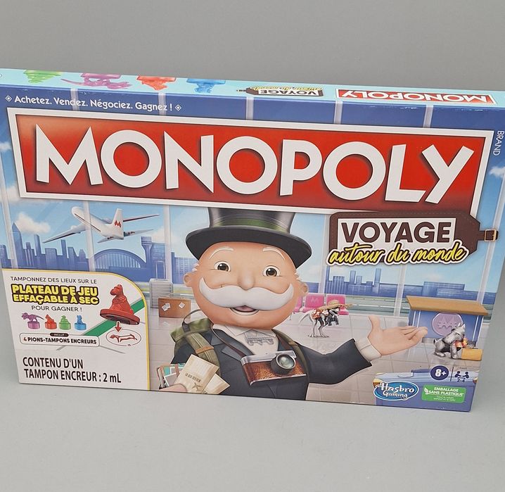 Nowa gra Monopoly Voyage po francusku