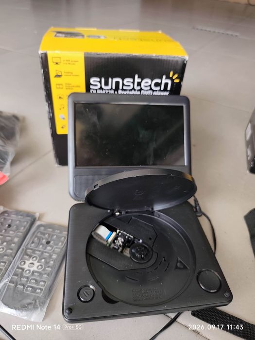 Leitores de DVD portáteis Sunstech
