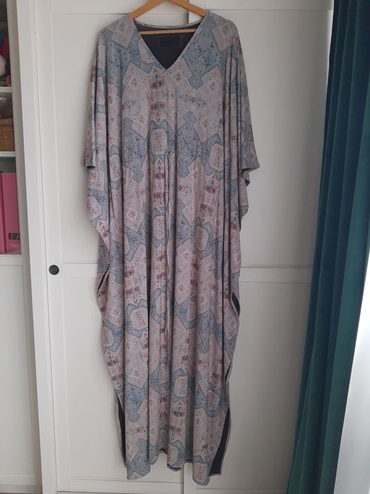 Sukienka w etniczne wzory - Agi Jensen Design, sukienka boho, ciążowa