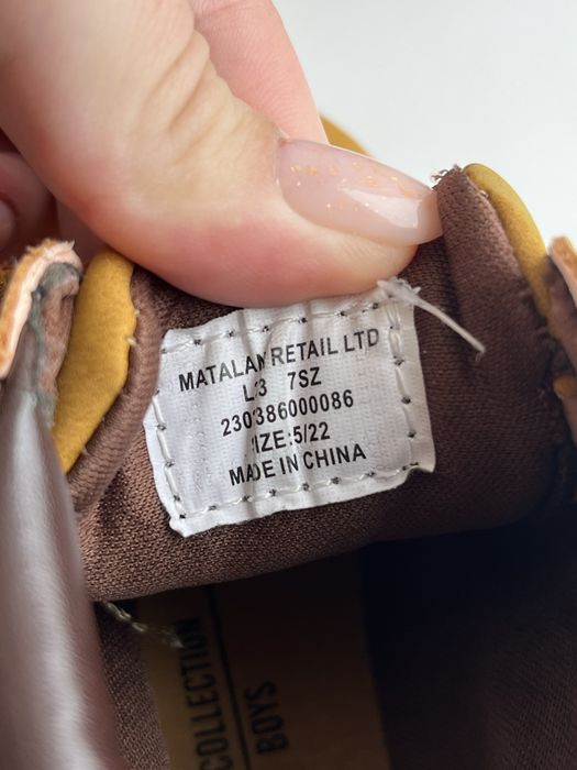 Ботинки дитячі без утеплення