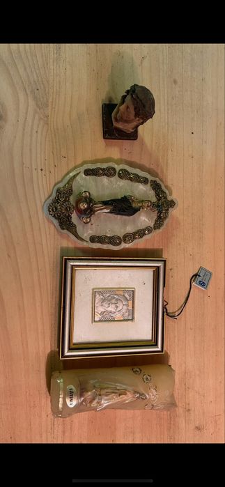 Conjunto de Objetos Religiosos – Vintage / Coleção