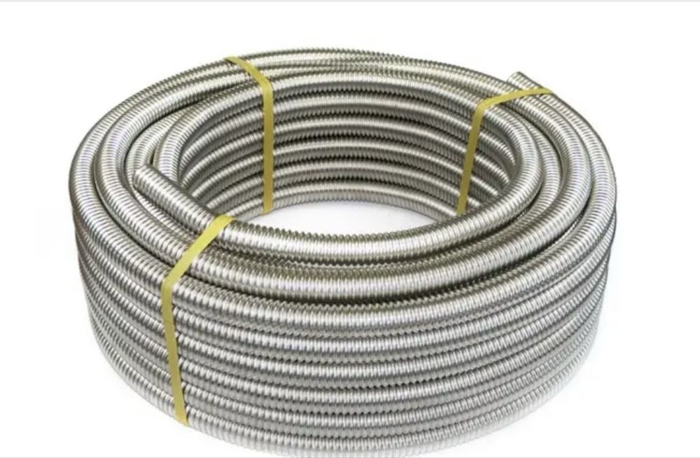 16мм труба нержавіюча гофра ( 10 метрів) 120 грн. за ме