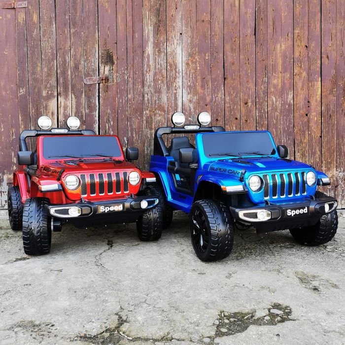 JEEP WRANGLER Terenowy 4x4 Auto AKUMULATOR Elektryczny Rubicon DZIECI