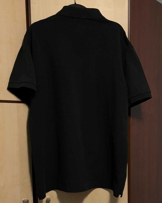 Koszulka polo męskie LACOSTE - czarna - oryginał - rozmiar XXL.