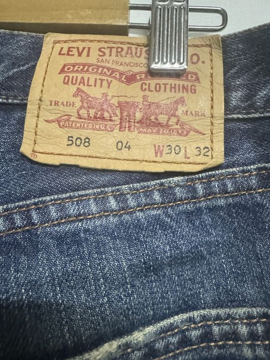 Calças levis 508 w30L 32