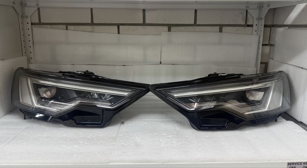 Фара фары audi a6 c8 ( c 2019 года) full led с блоками