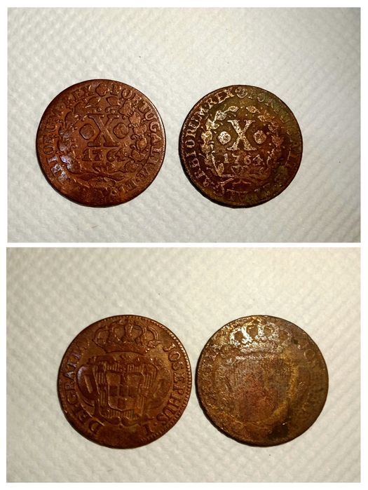 Moedas portuguesas antigas