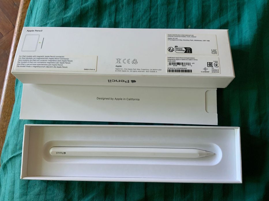Эпл пенсил 2 для планшета Стілус Apple Pencil 2nd Generation (MU8F2Z)