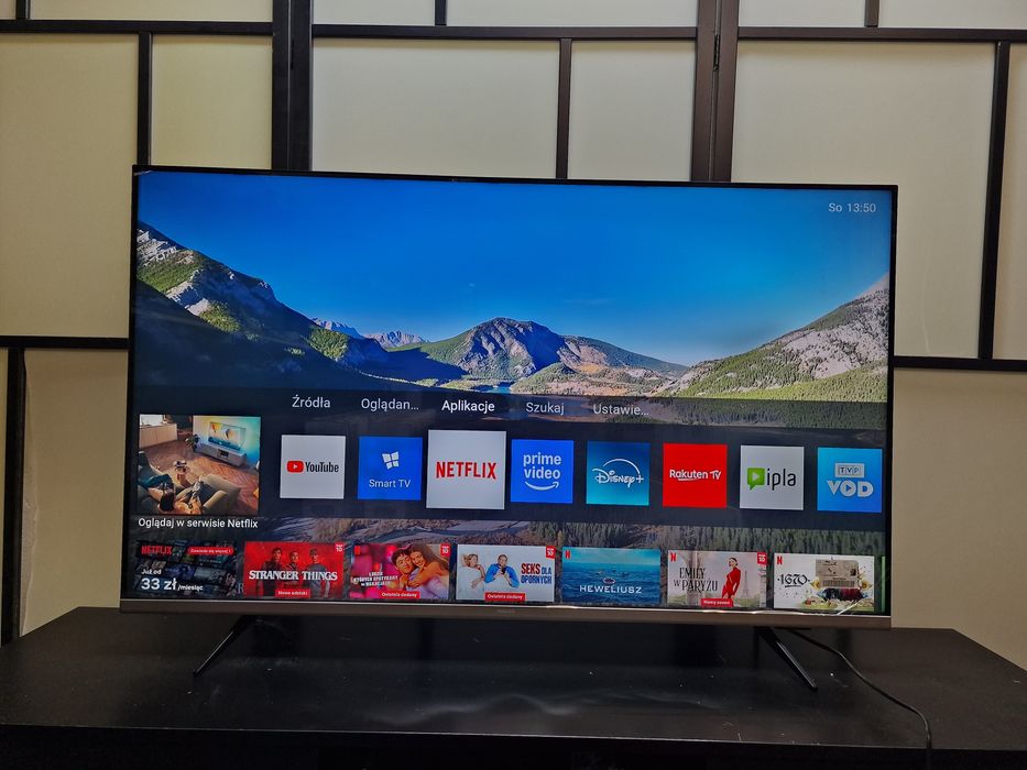 Jak NOWY Philips 50cali 4K UHD  DVB-T2 SMART telewizor