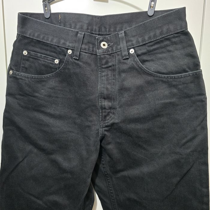 Spodnie Mustang nevada mom jeans L wysoki stan czarne grube 32/32