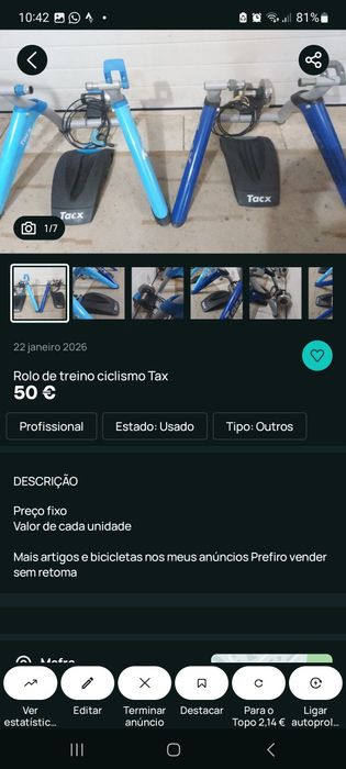 Acessórios para bicicletas oportunidades