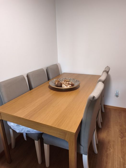 Mesa Ekedalen ikea carvalho extensível 180/240 x 90