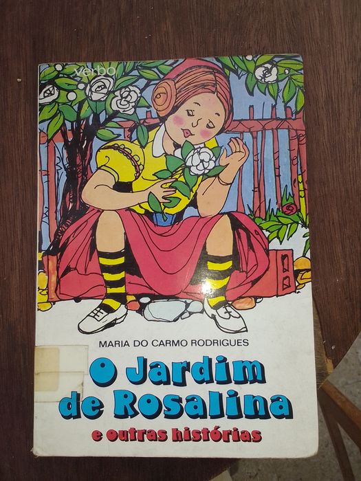 Livro o Jardim da Rosalina e outras histórias