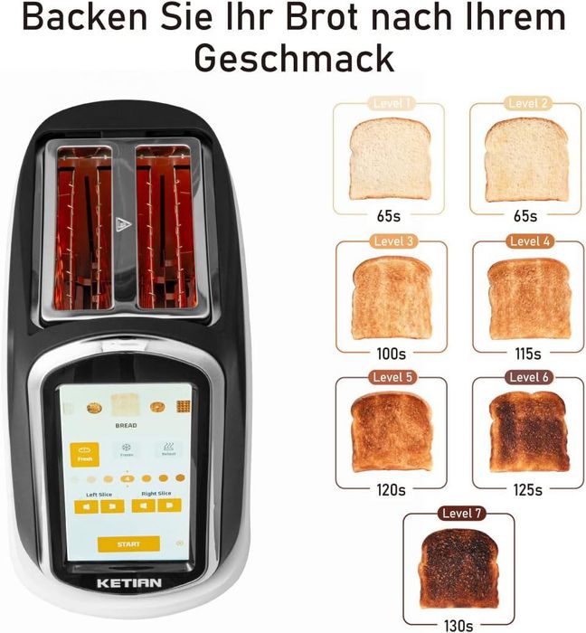 Розумний тостер - Smart Toaster KETIAN KT-03