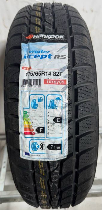 1x 175/65r14 Hankook Winter I*cept RS 82T 2020