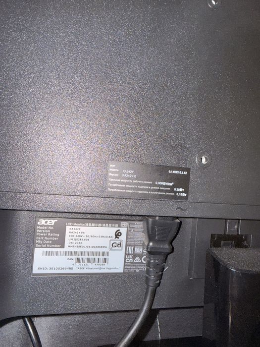 Monitor 24" Acer led487210418365409281