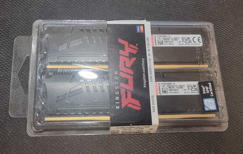 ЗП Kingston DDR5 64GB (2x32GB)