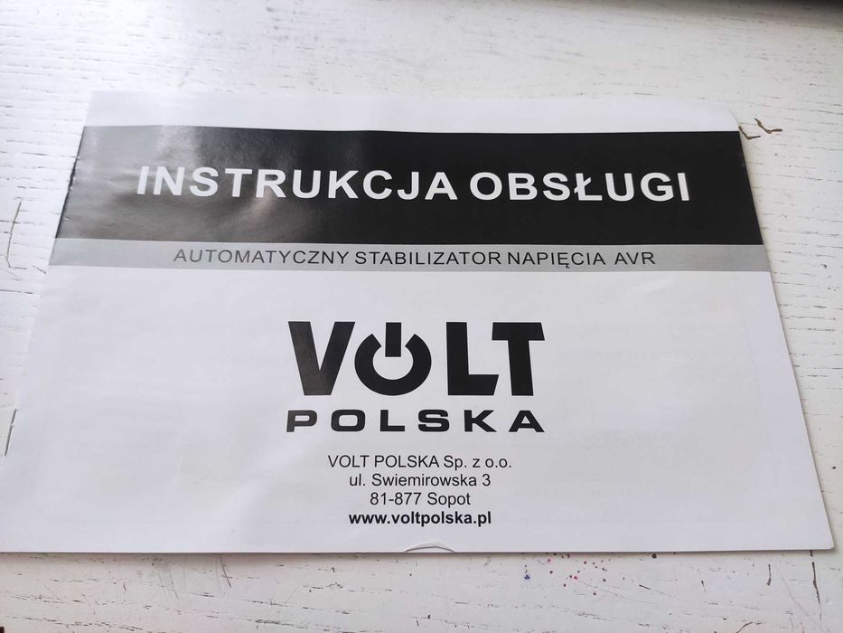 Стабілізатор напруги Volt Polska AVR1000VA