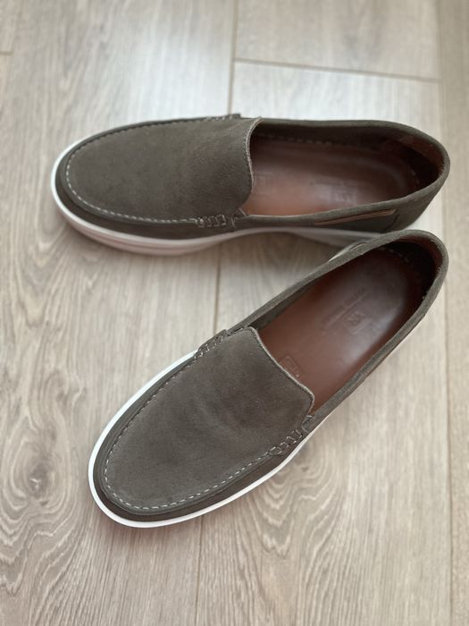 Замшеві чоловічі туфлі (лофери) Vitto Rossi 42 розмір
