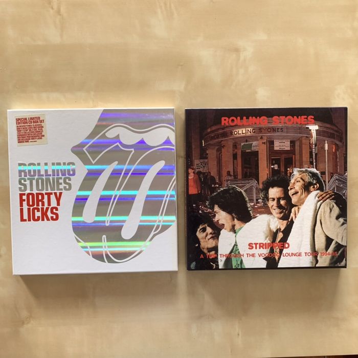 Caixas CD Rolling Stones