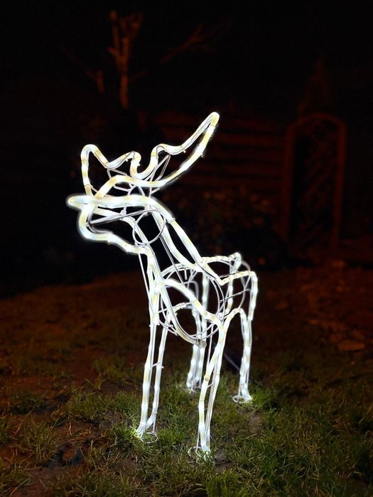 Renifer LED długi kabel