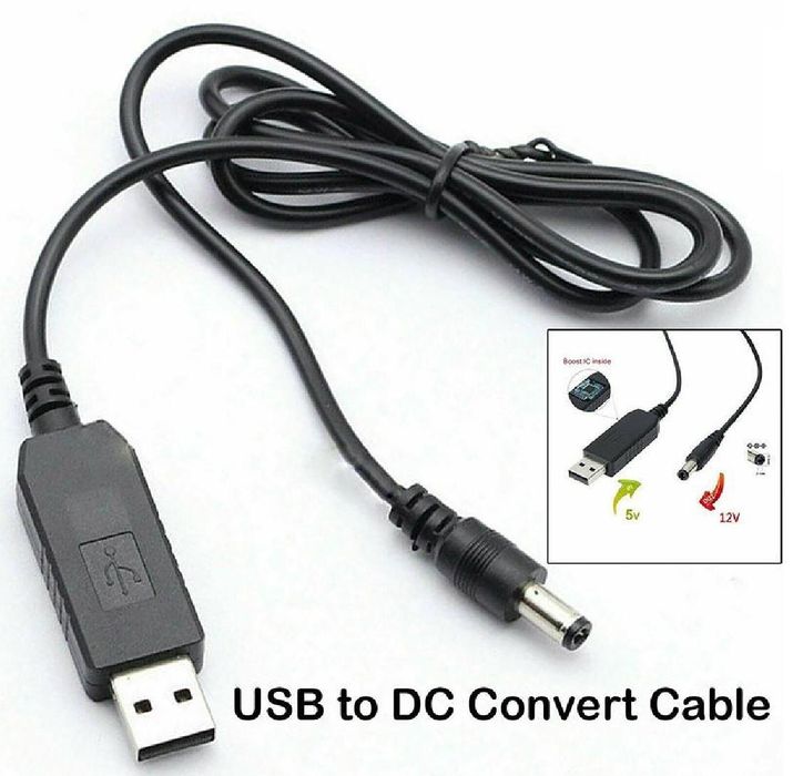 Кабель 5V To 12V Dc Usb