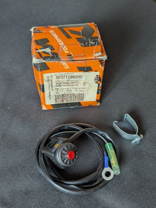 Botão de Stop / Kill Switch KTM Original (Powerparts)