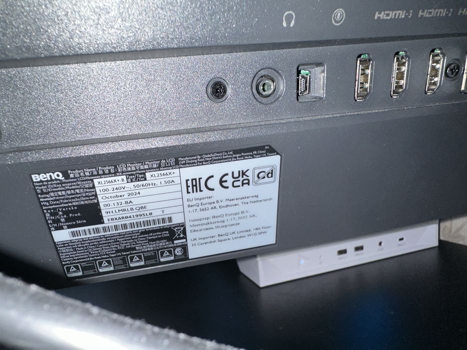 BenQ ZOWIE XL2566X+ 400Hz • ідеальний стан, гарантія Comfy