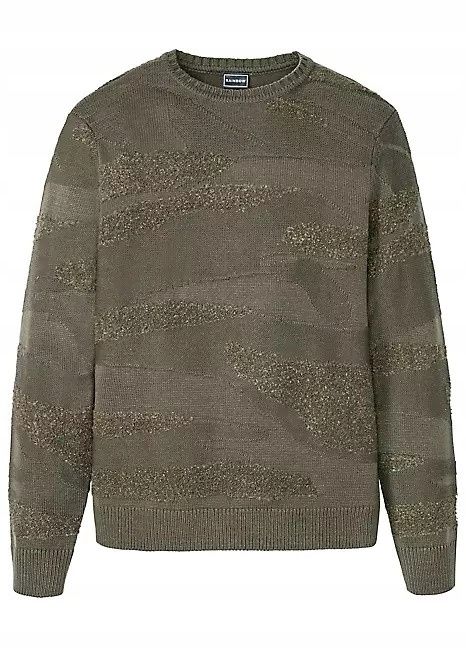 B.P.C sweter męski oliwkowy 4XL.