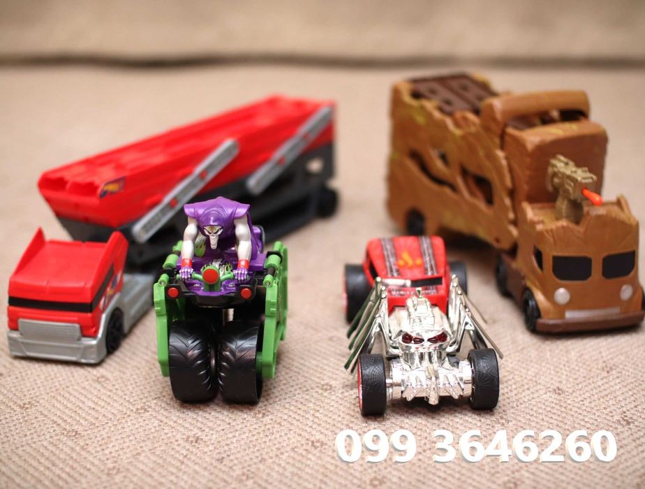 Пакет-набор лот б/у машин Хот Вилс, Hot Wheels.