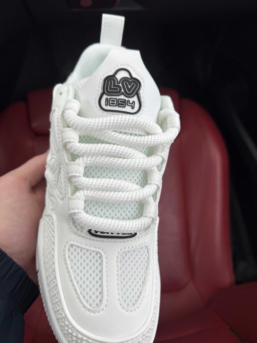 (ОПЛАТА ПІСЛЯ ОГЛЯДУ)Louis Vuitton Skate All White Луї Вітони Скейт