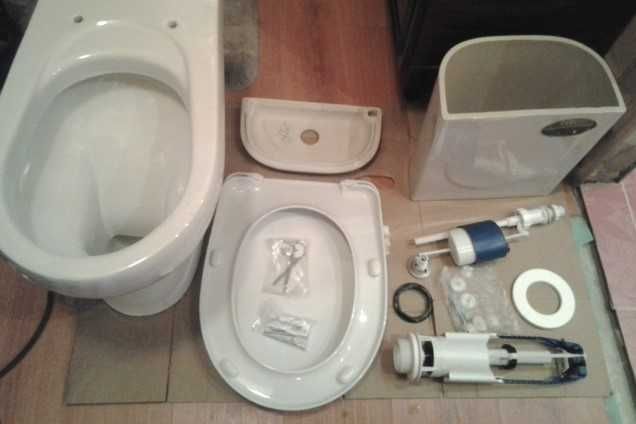 Замена Ремонт бачка, Унитаза, Крана, Смесителя, Бойлера, Душевой