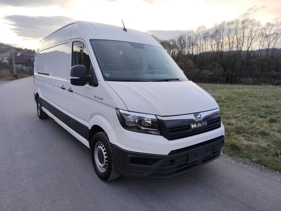 MAN TGE 3.140 max sprowadzony automat, sprowadzony crafter serwisowany