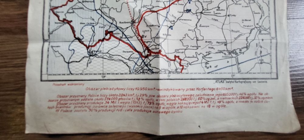 Stara Mapa Górnego Śląska