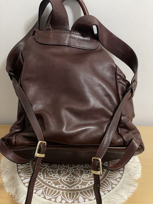 Mochila Katana em couro bovino, K 32543