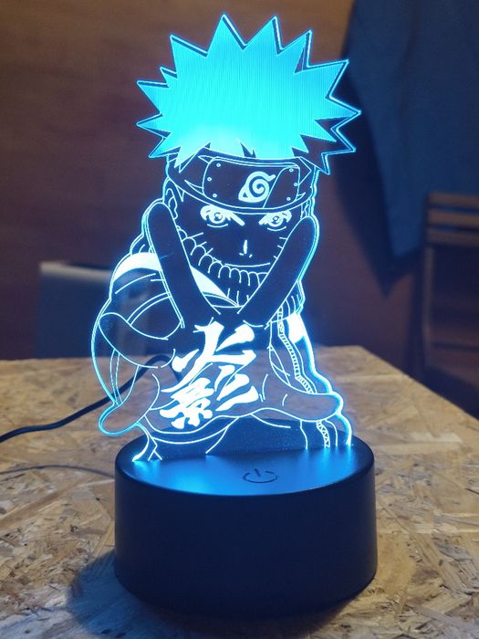 Lâmpada Led Naruto Nova
